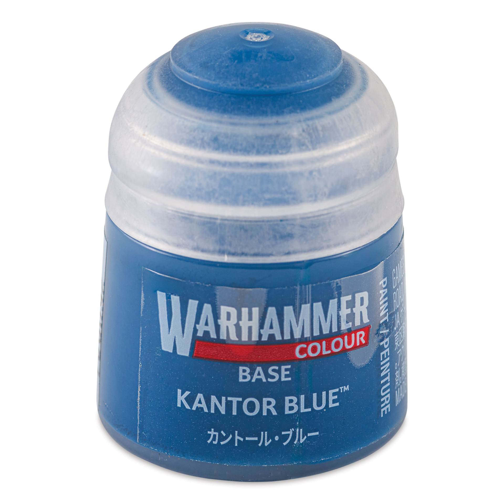 Warhammer Base Acrylic Paint - Kantor Blue, 12 ml jar