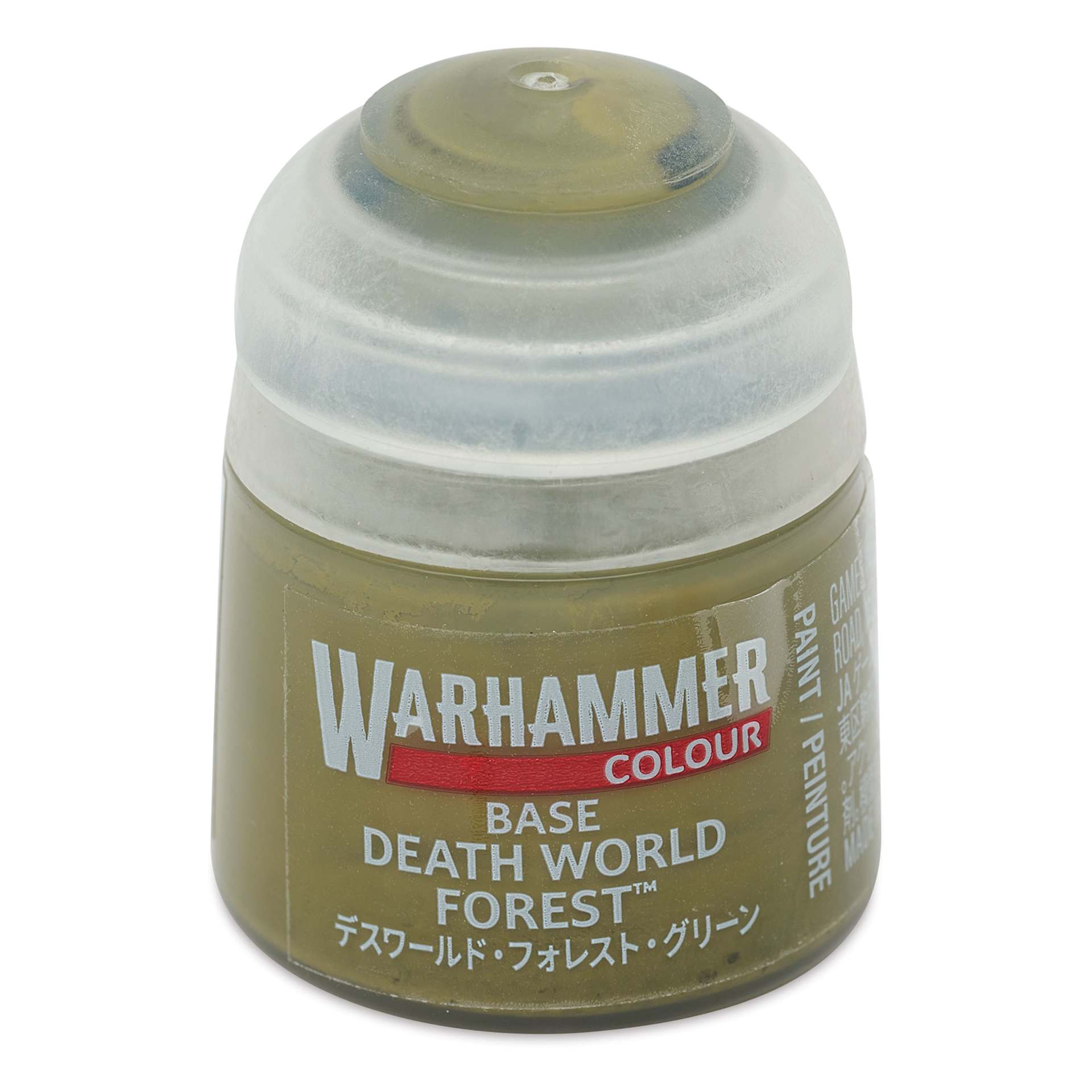 Warhammer Base Acrylic Paint - Deathworld Forest, 12 ml jar