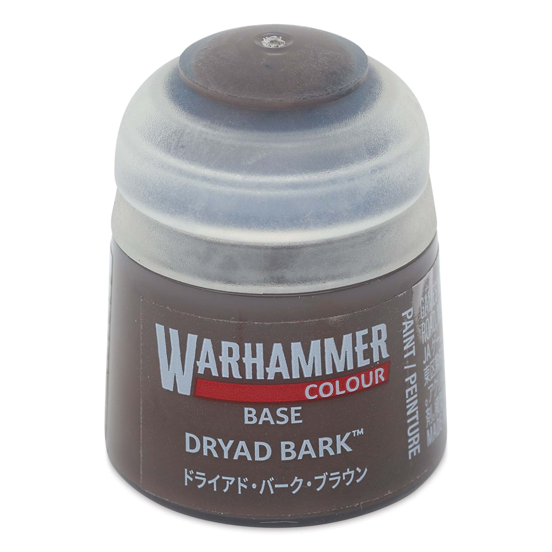 Warhammer Base Acrylic Paint - Dryad Bark, 12 ml jar