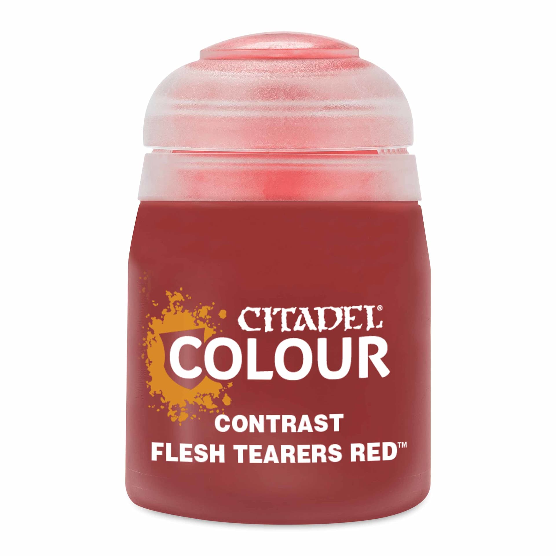 Citadel Contrast Acrylic Paint - Flesh Tearers Red, 18 ml