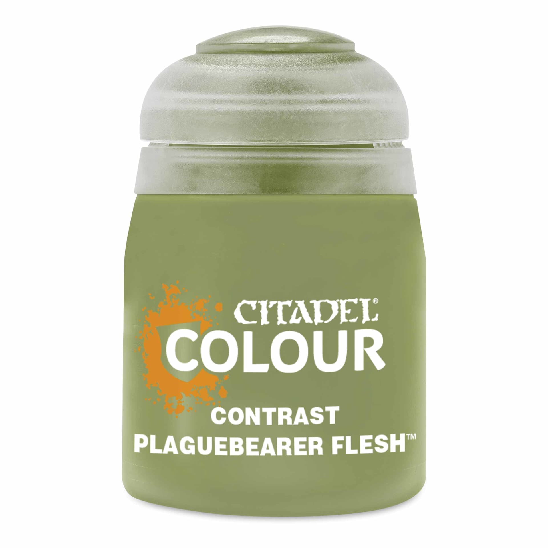 Citadel Contrast Acrylic Paint - Plaguebearer Flesh, 18 ml