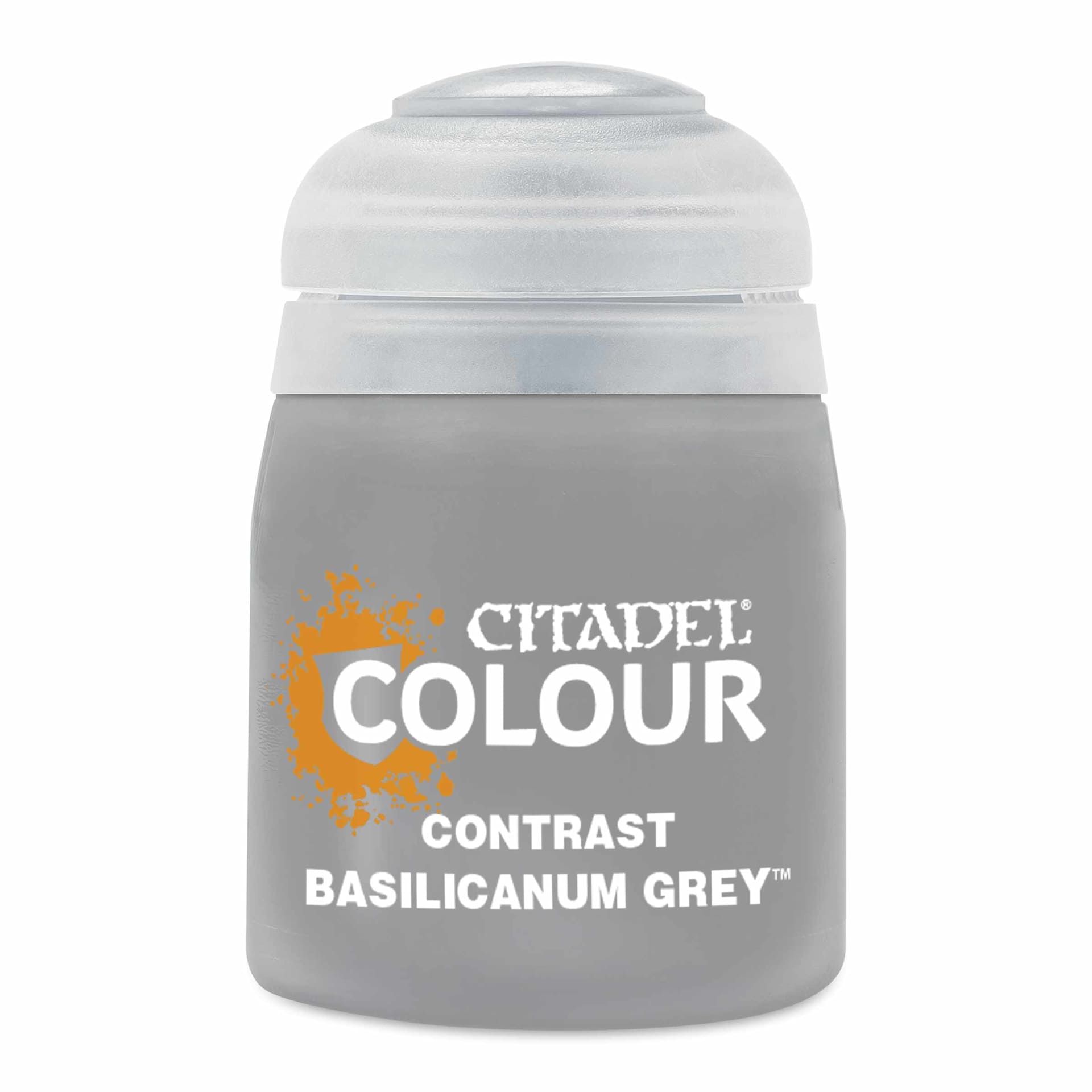 Citadel Contrast Acrylic Paint - Basilicanum Grey, 18 ml