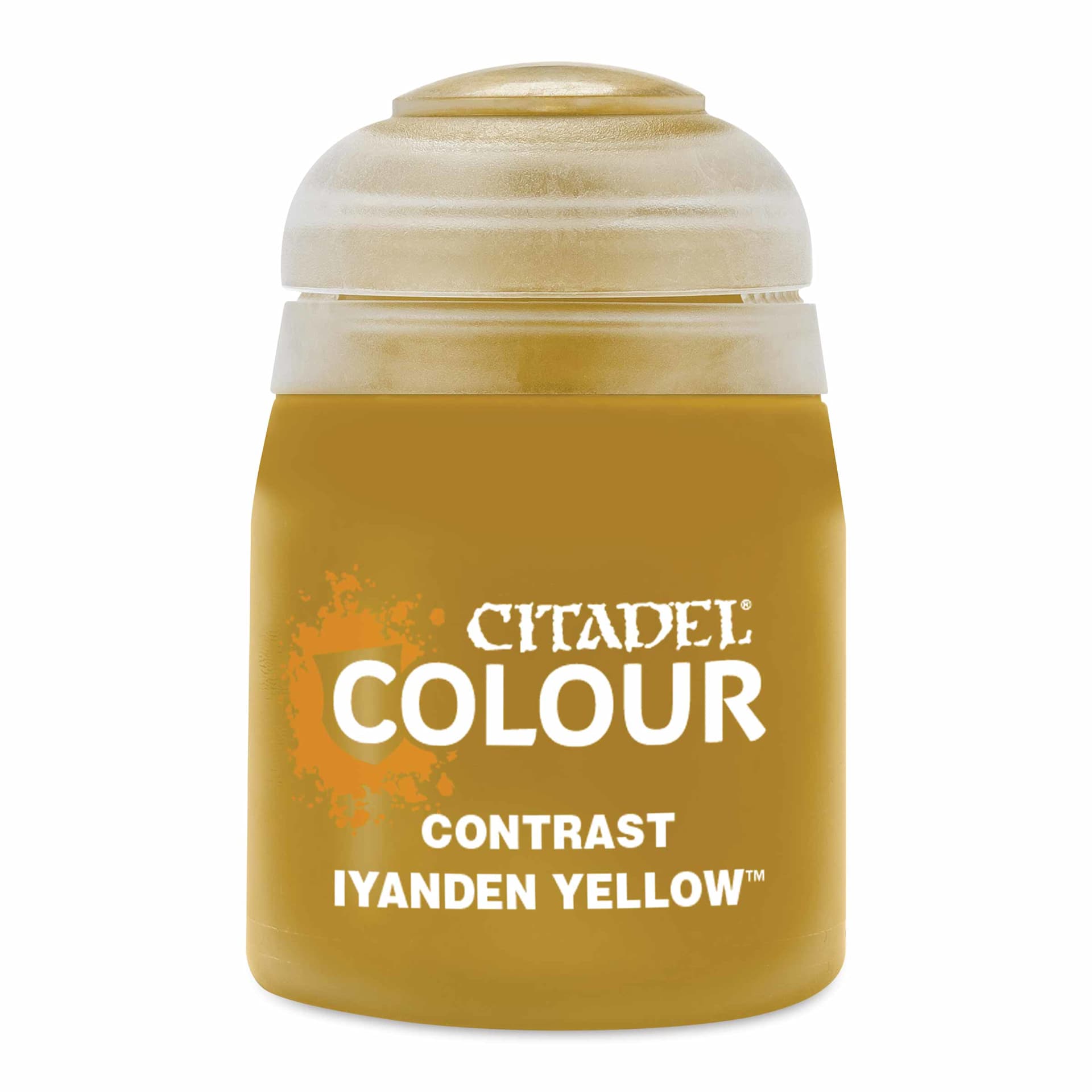 Citadel Contrast Acrylic Paint - Iyanden Yellow, 18 ml