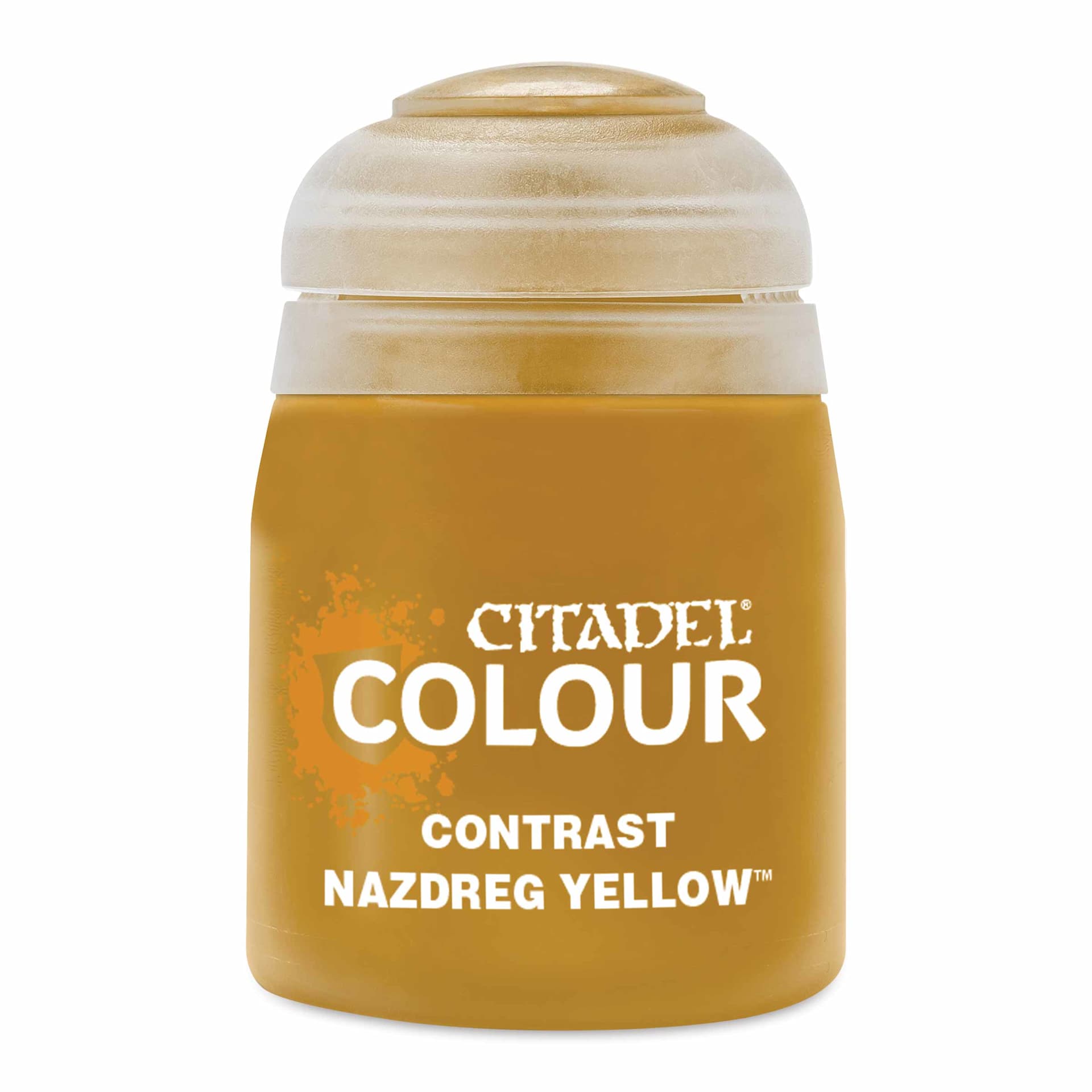 Citadel Contrast Acrylic Paint - Nazdreg Yellow, 18 ml