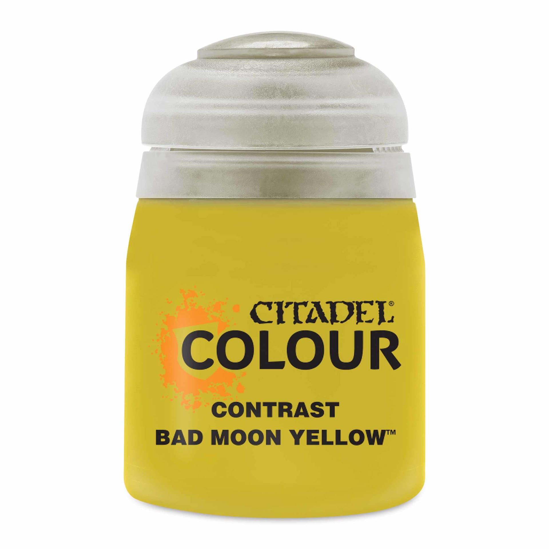  Citadel Contrast Acrylic Paint - Bad Moon Yellow, 18 ml