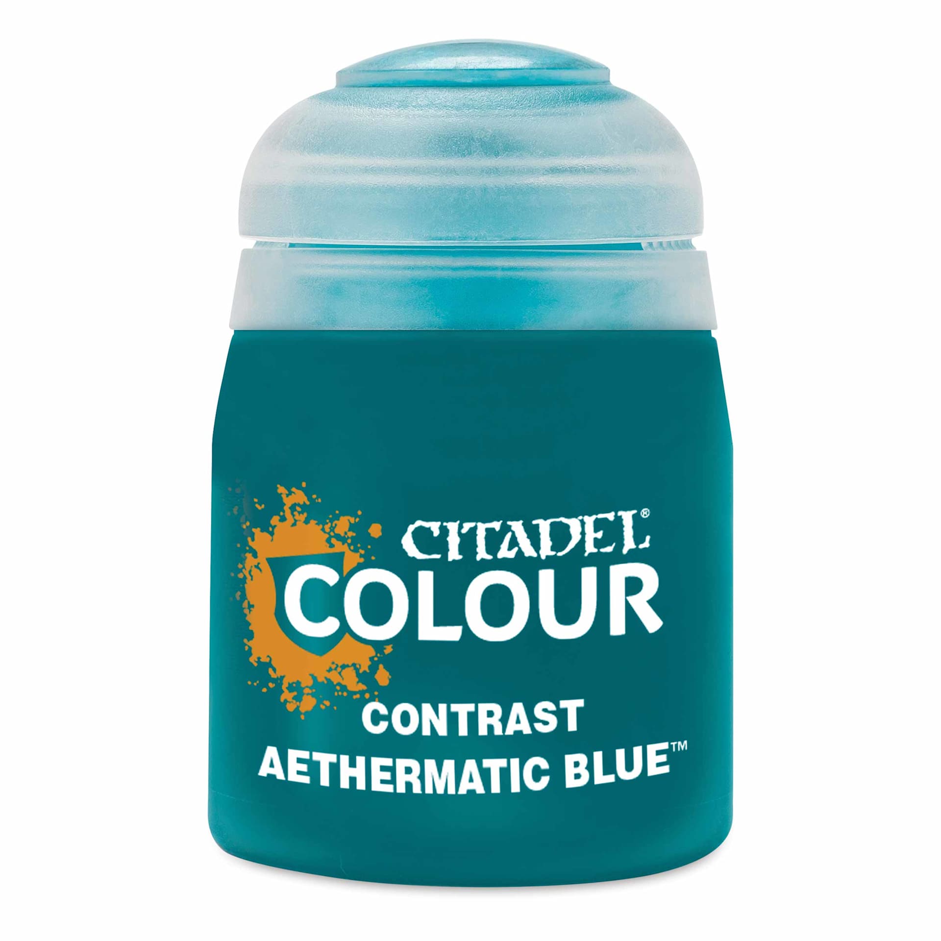Citadel Contrast Acrylic Paint - Aethermatic Blue, 18 ml