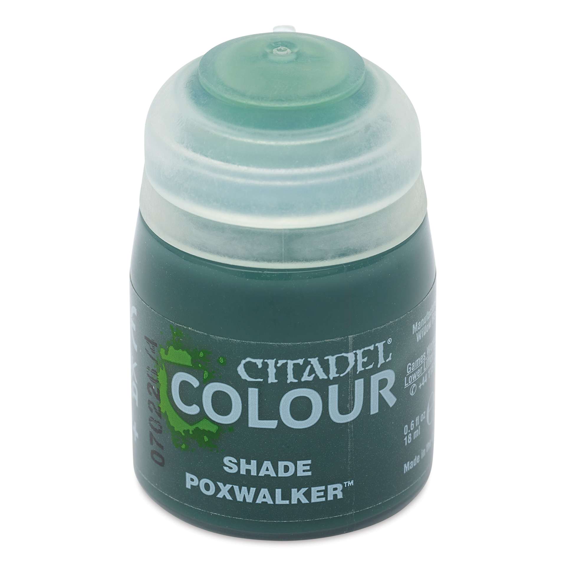 Citadel Shade Acrylic Paint - Poxwalker, 18 ml, bottle, front