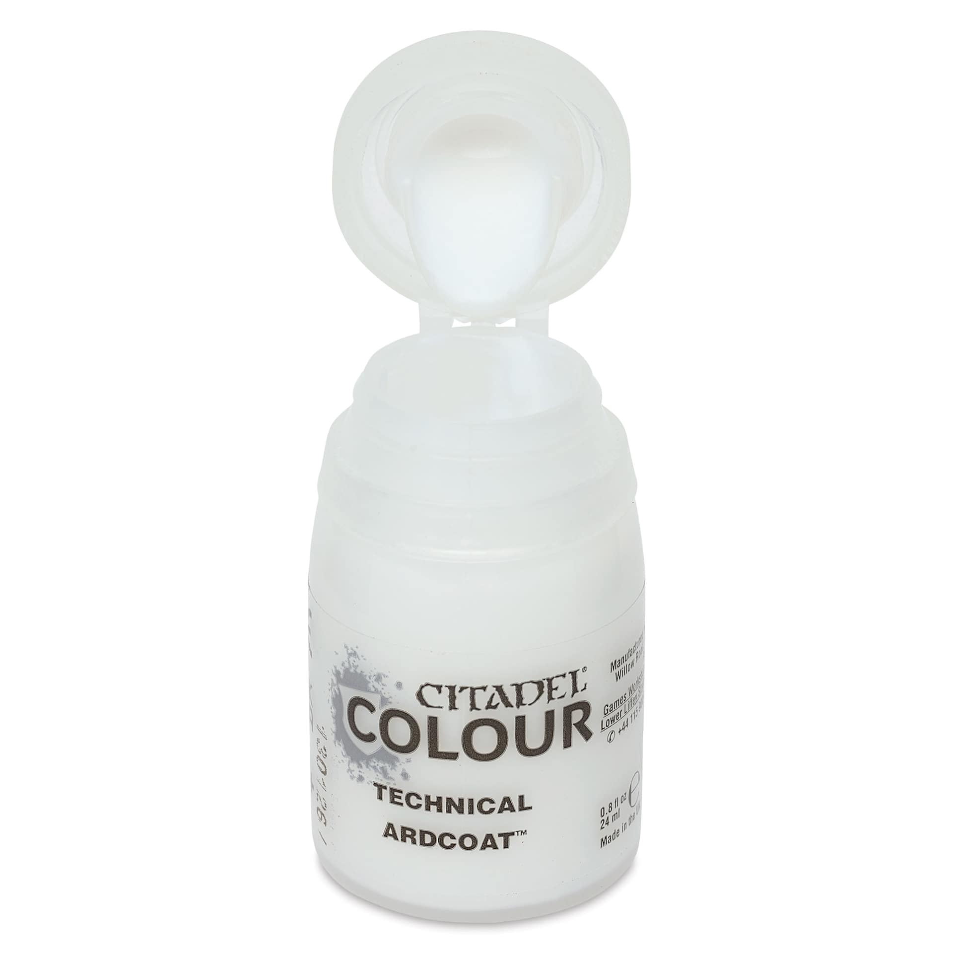 Citadel Technical Acrylic Varnish - Ardcoat, Gloss, 24 ml. open bottle