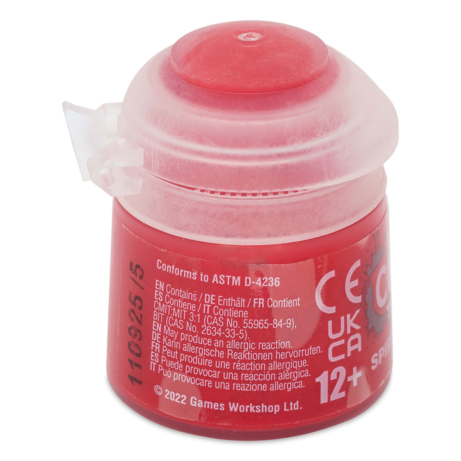 Citadel Technical Acrylic Paint - Spiritstone Red, 12 ml