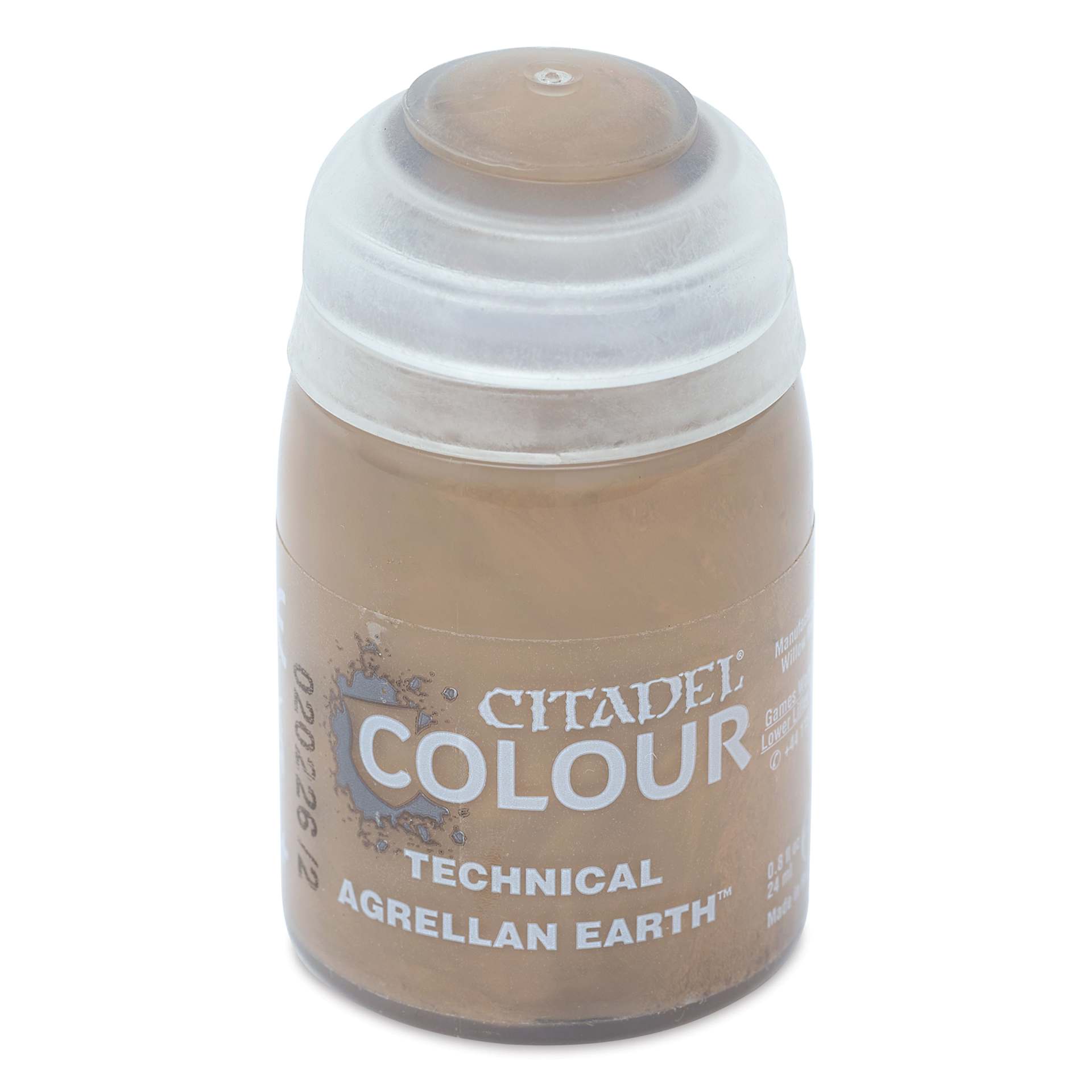 Citadel Technical Acrylic Paint - Agrellan Earth, 24 ml, front of bottle