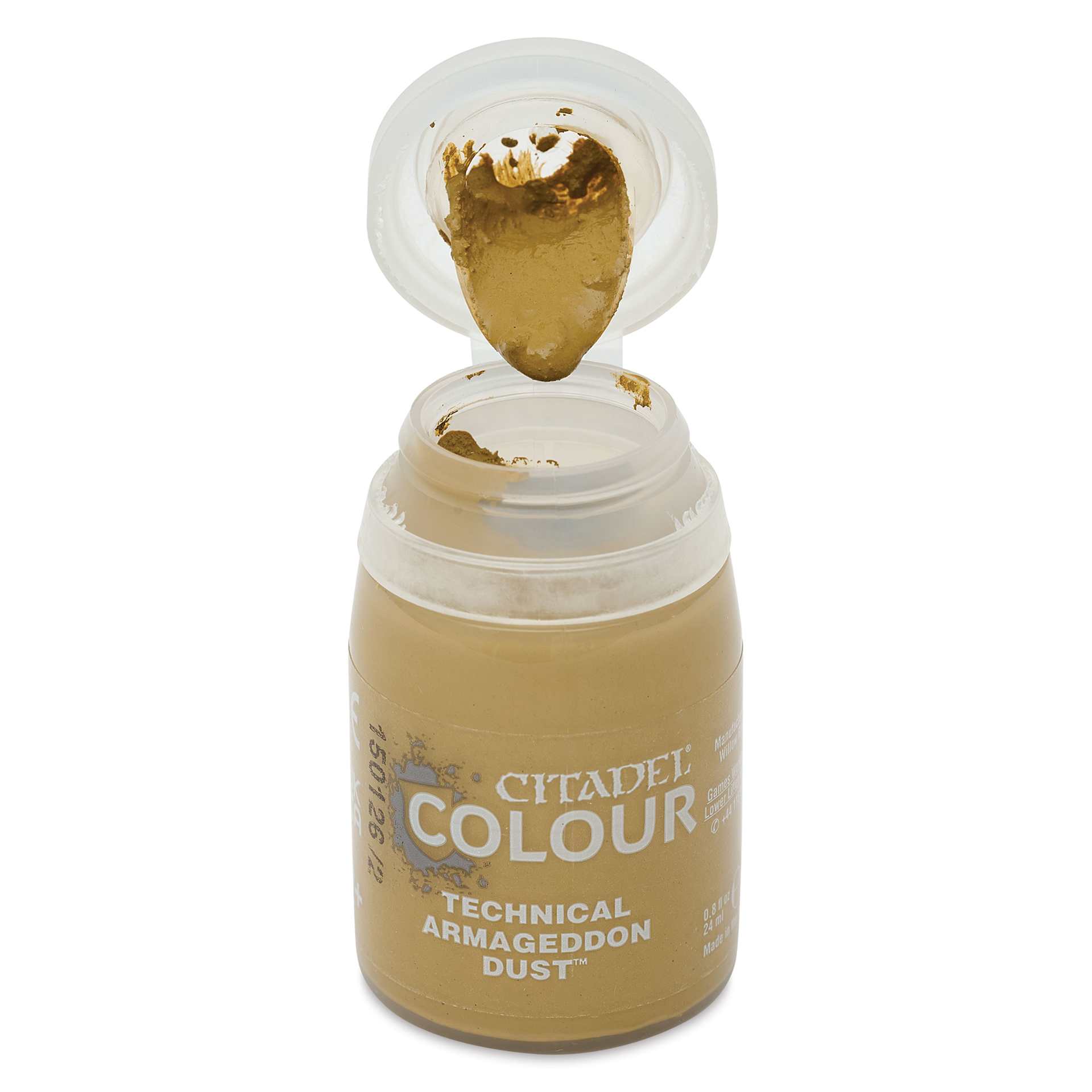 Citadel Technical Acrylic Paint - Armageddon Dust, 24 ml, open