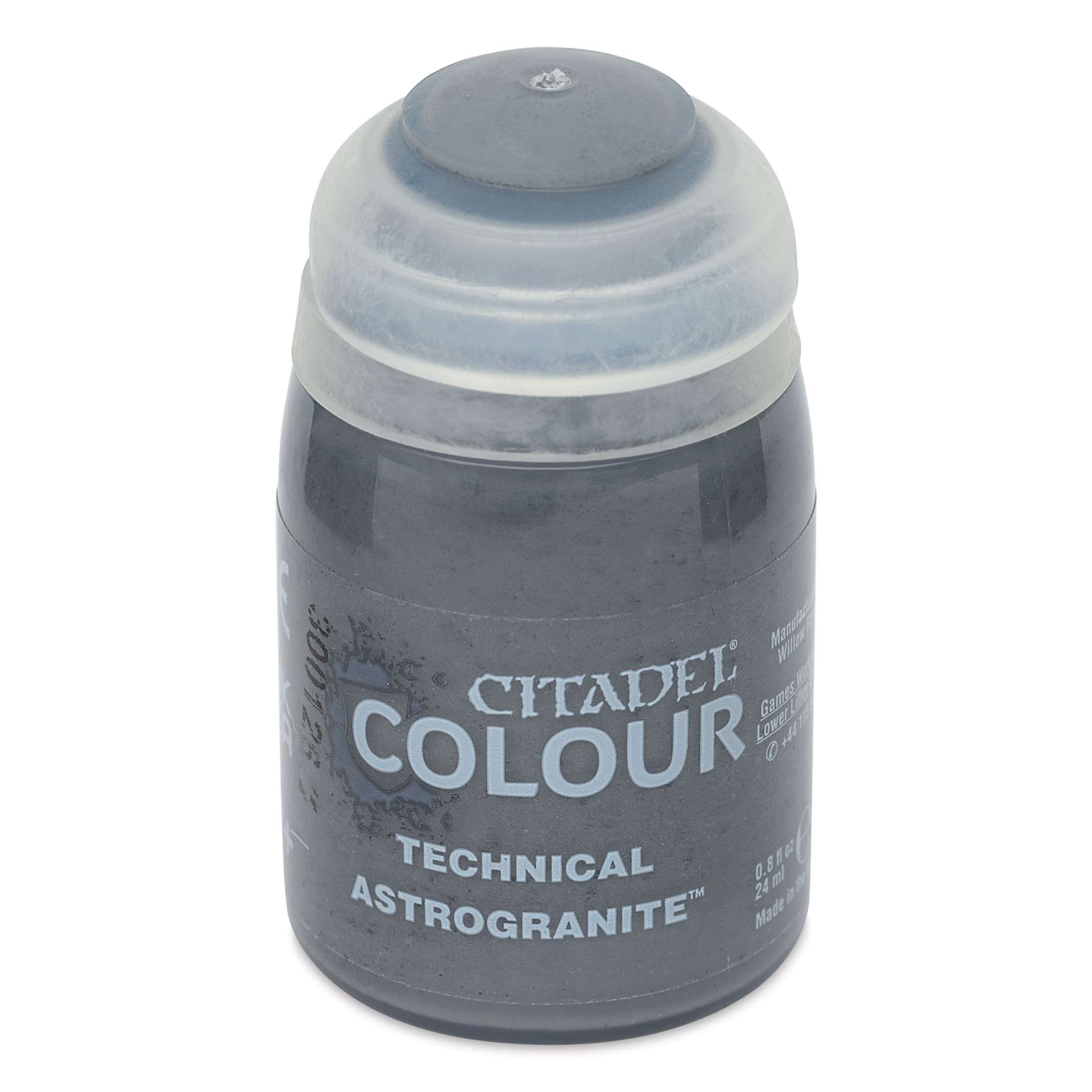 Citadel Technical Acrylic Paint - Astrogranite, 24 ml, front of bottle