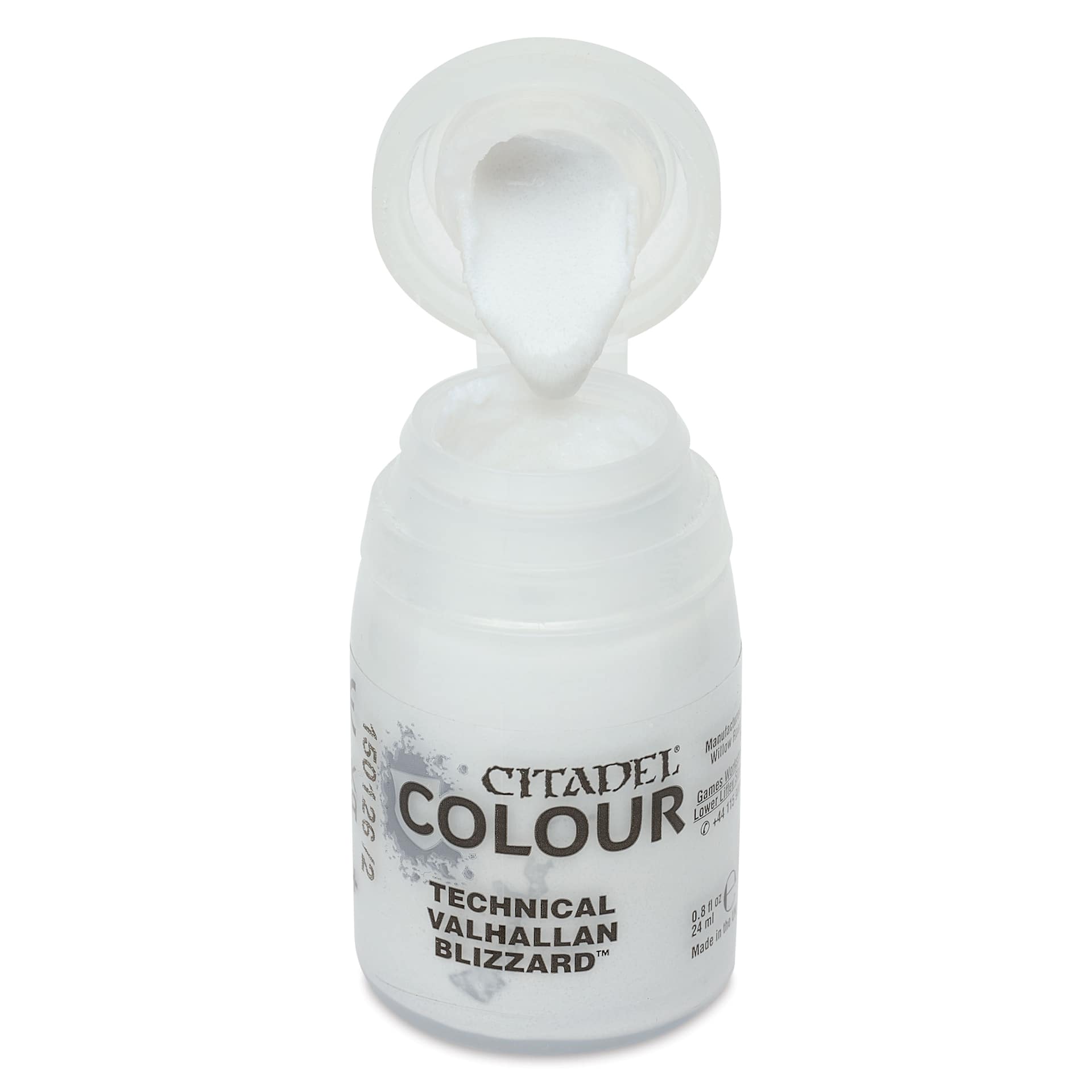 Citadel Technical Acrylic Paint - Valhallan Blizzard, 24 ml, open
