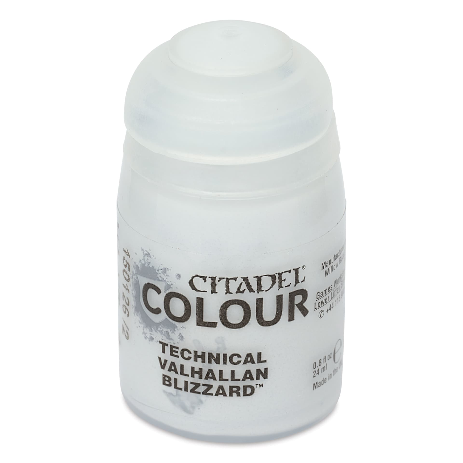 Citadel Technical Acrylic Paint - Valhallan Blizzard, 24 ml, front of bottle