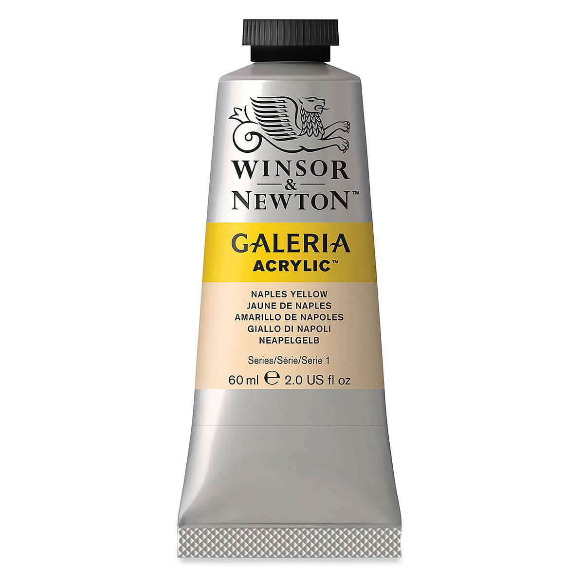 Winsor & Newton Galeria Flow Acrylics - Naples Yellow, 60 ml tube