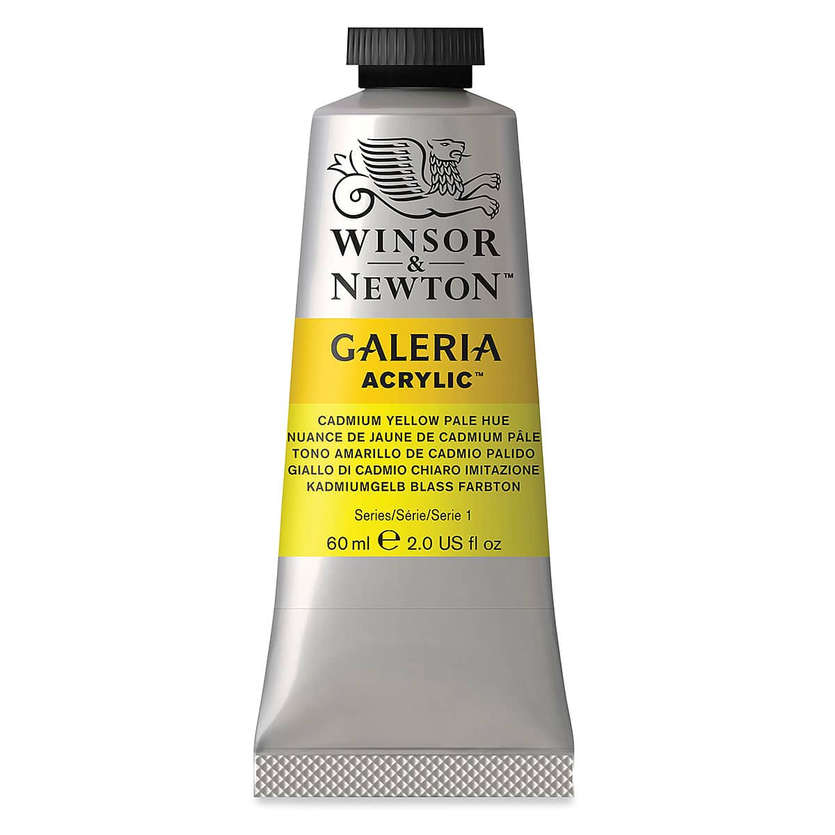 Winsor & Newton Galeria Flow Acrylics - Cadmium Yellow Pale Hue, 60 ml tube