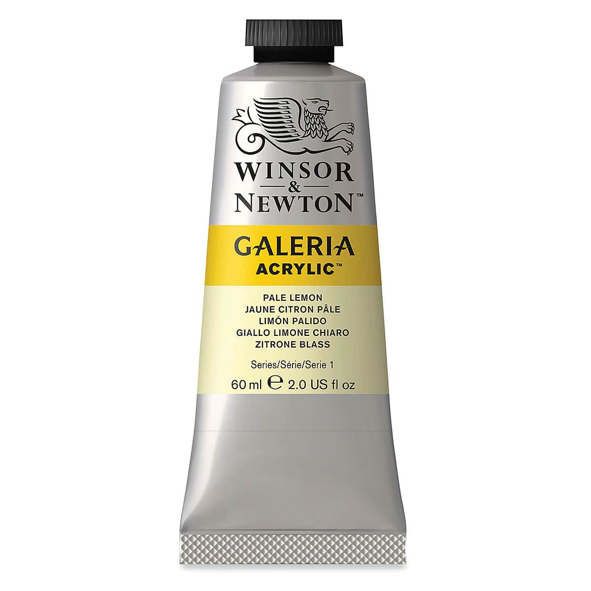 Winsor & Newton Galeria Flow Acrylics - Pale Lemon, 60 ml tube