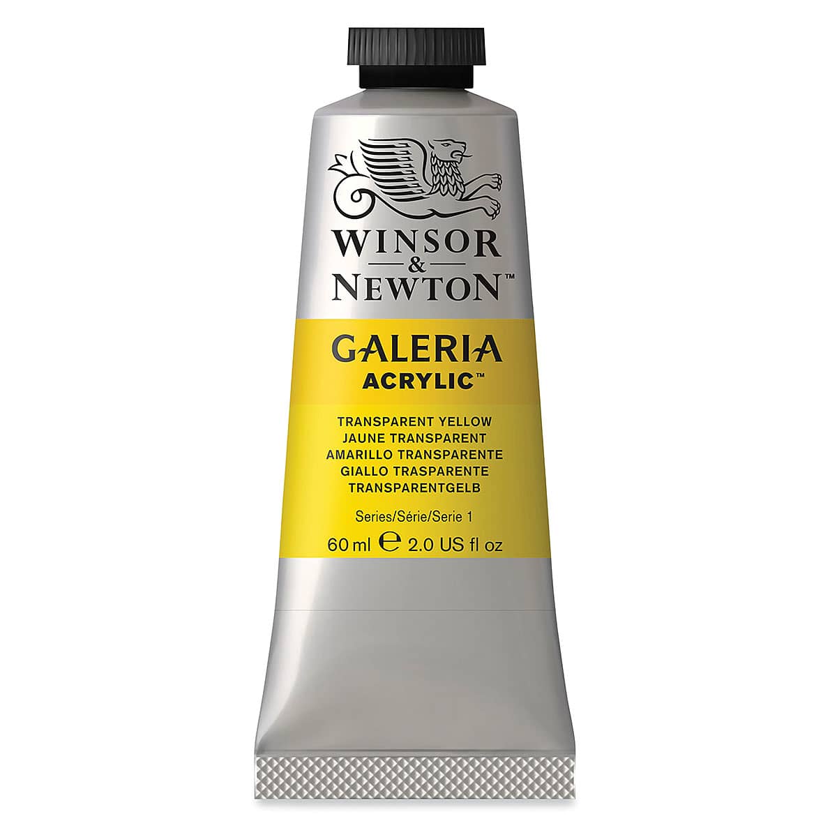 Winsor & Newton Galeria Flow Acrylics - Transparent Yellow, 60 ml tube