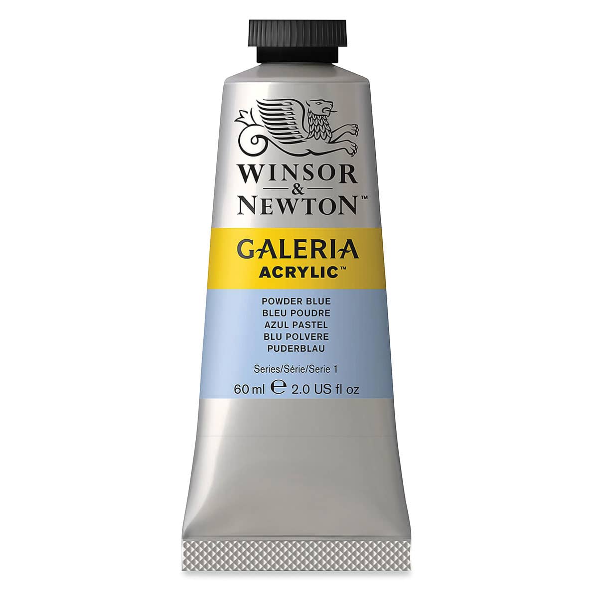 Winsor & Newton Galeria Flow Acrylics - Powder Blue, 60 ml tube