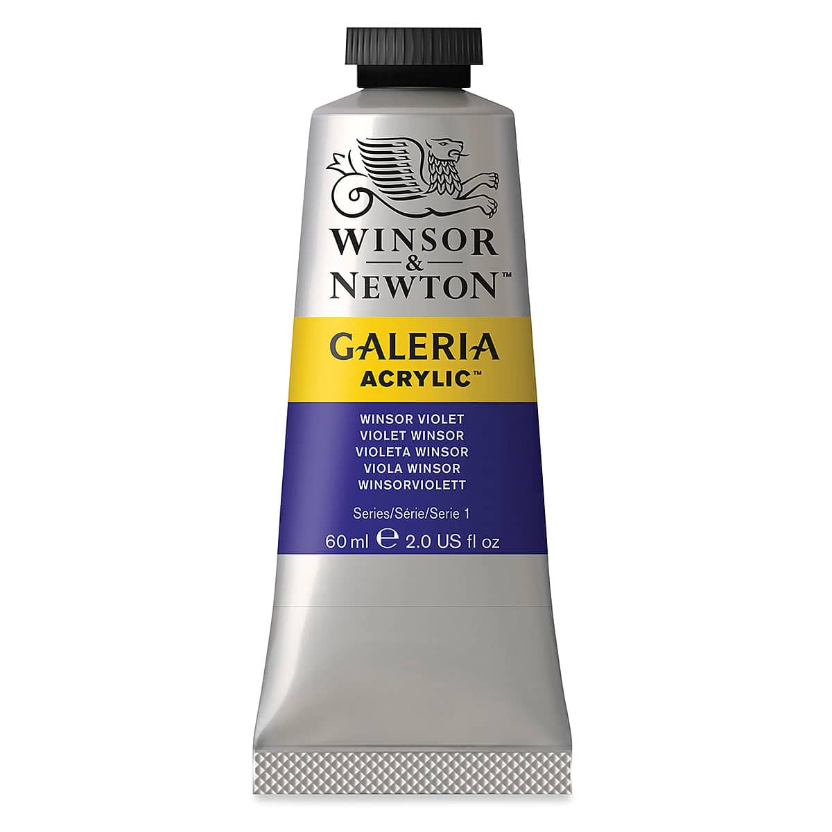 Winsor & Newton Galeria Flow Acrylics - Winsor Violet, 60 ml tube