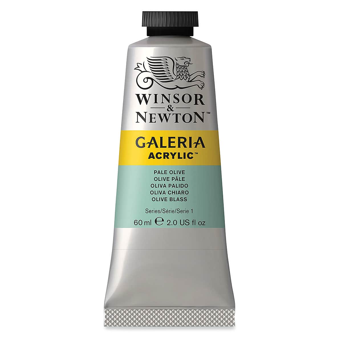 Winsor & Newton Galeria Flow Acrylics - Pale Olive, 60 ml tube
