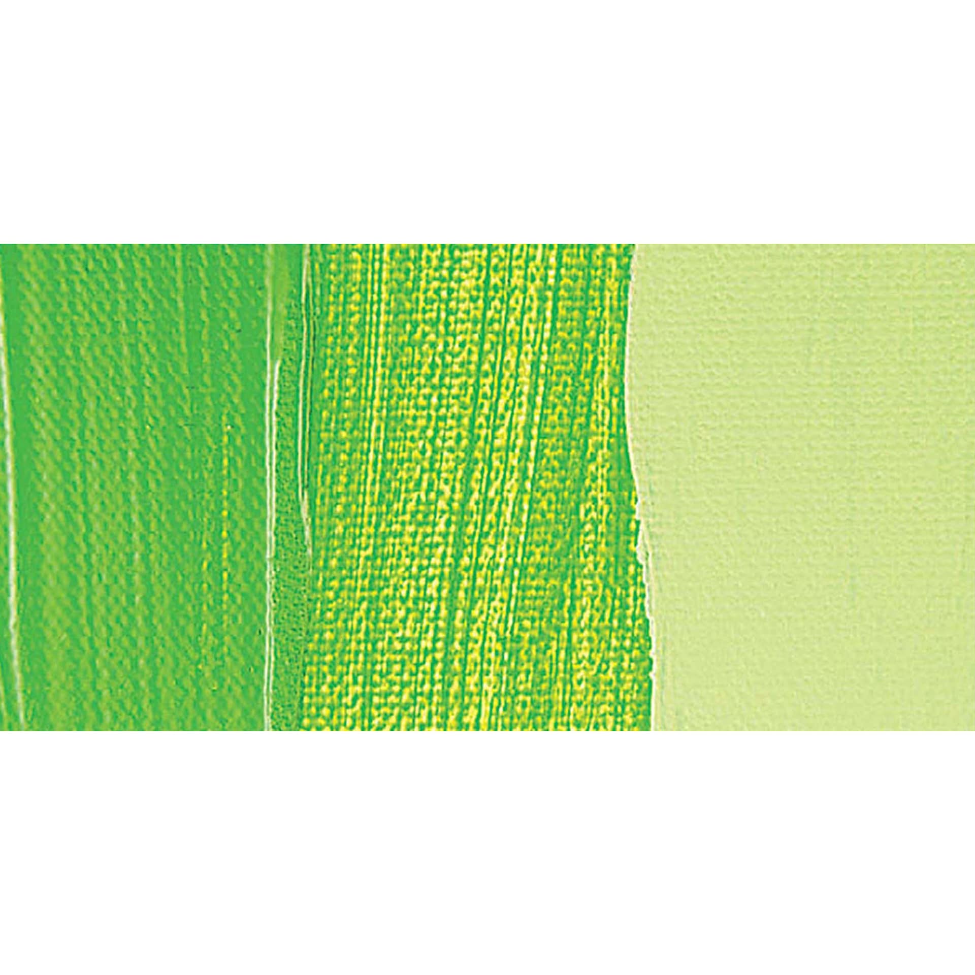 Winsor & Newton Galeria Acrylic Paint - Permanent Green Light swatch