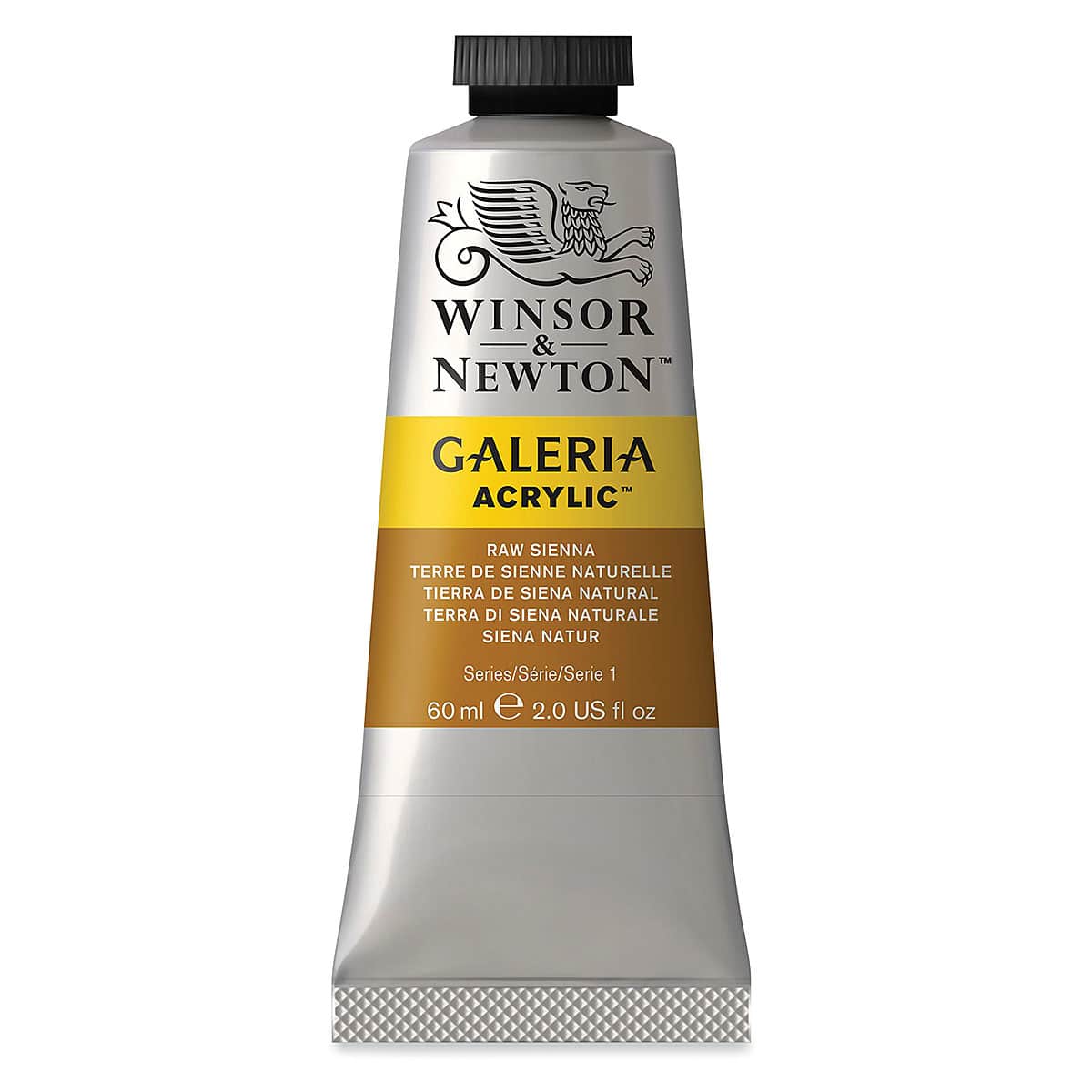 Winsor & Newton Galeria Flow Acrylics - Raw Sienna, 60 ml tube