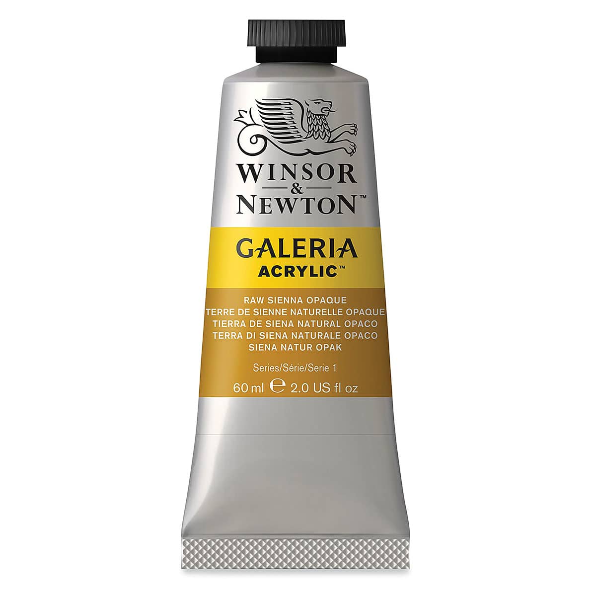 Winsor & Newton Galeria Flow Acrylics - Raw Sienna Opaque, 60 ml tube