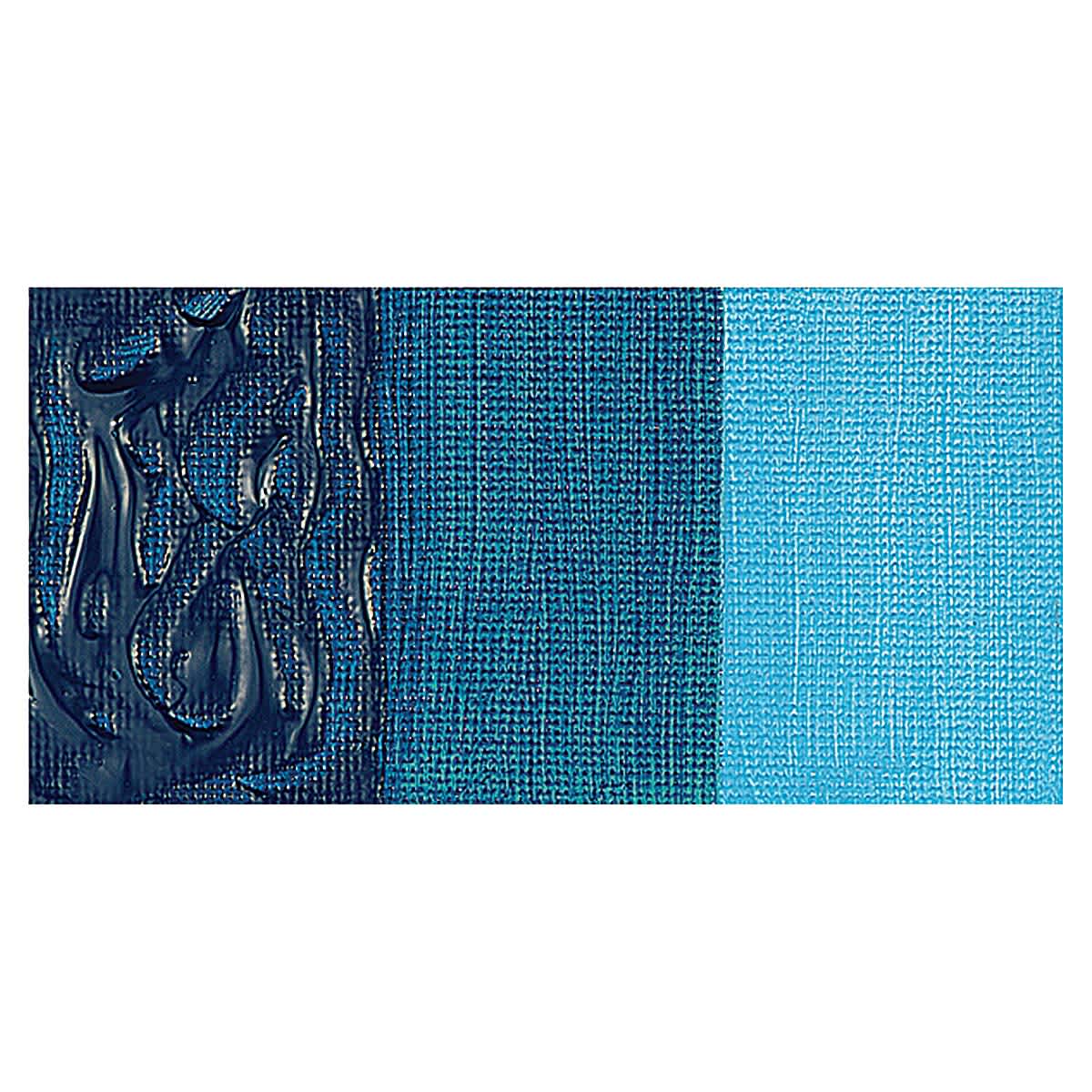 Winsor & Newton Galeria Acrylic Paint - Phthalo Blue swatch