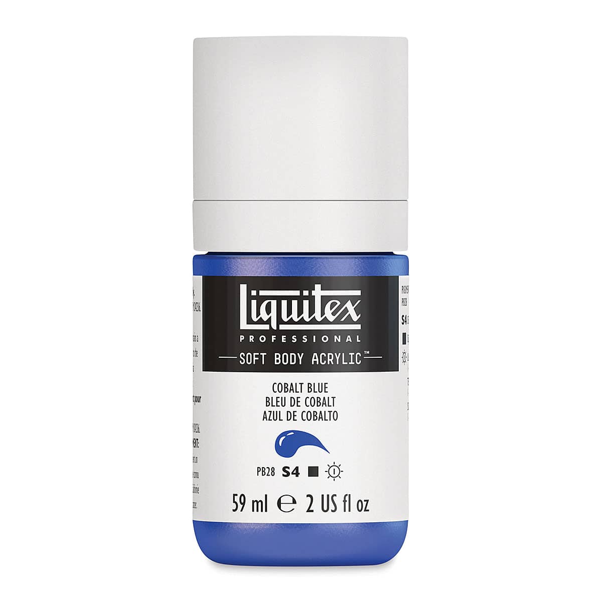 Liquitex Soft Body Artist Acrylics - Cobalt Blue, 59 ml bottle Liquitex Soft Body Artist Acrylics - Cobalt Blue, 59 ml bottle