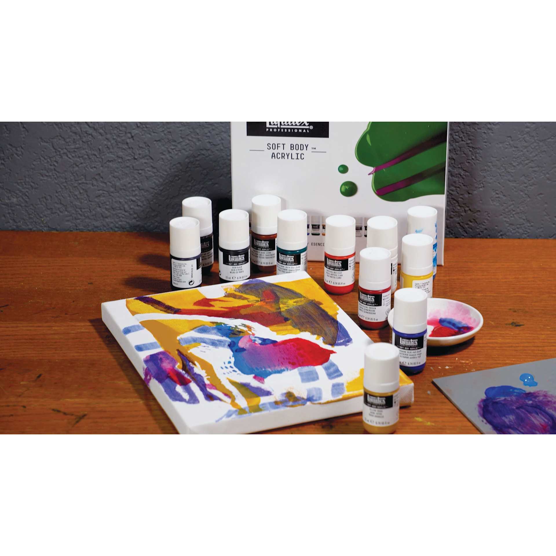 Liquitex Professional Soft Body Acrylic Paints and Sets, paint set and other studio supplies