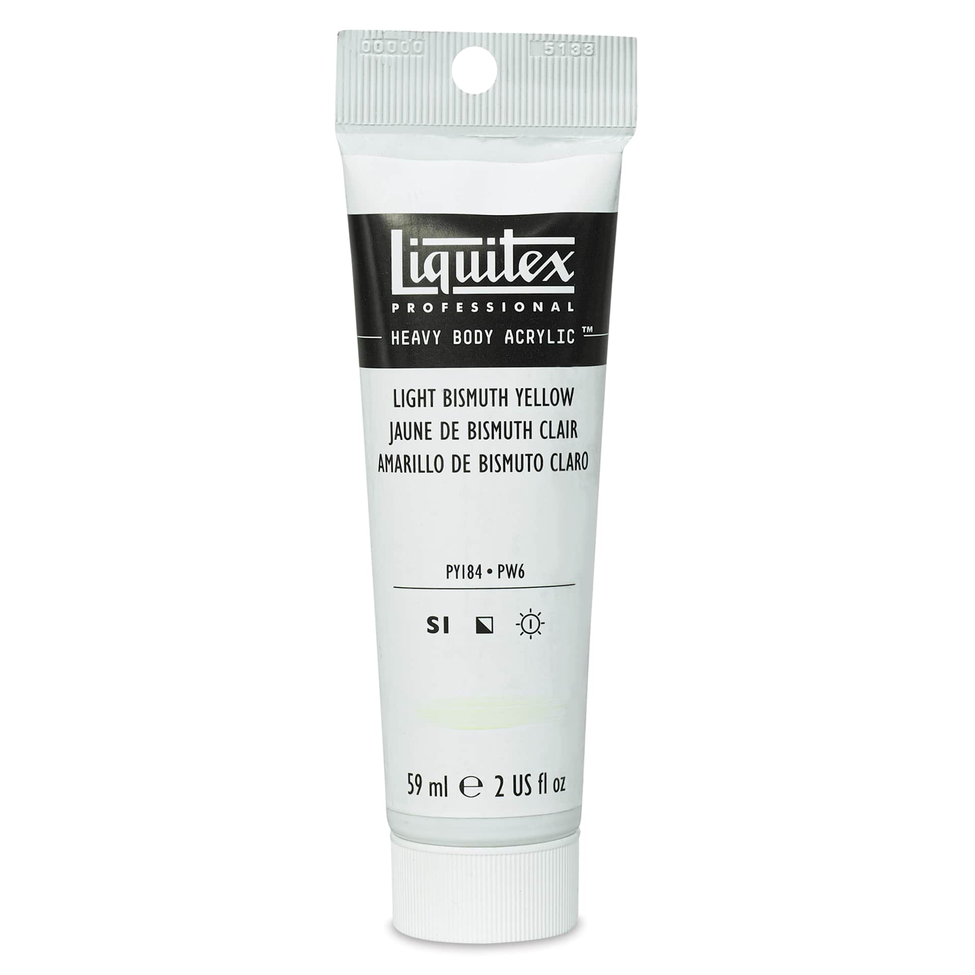 Liquitex Professional Heavy Body Acrylic Paint - Light Bismuth Yellow, 59 ml, Tube