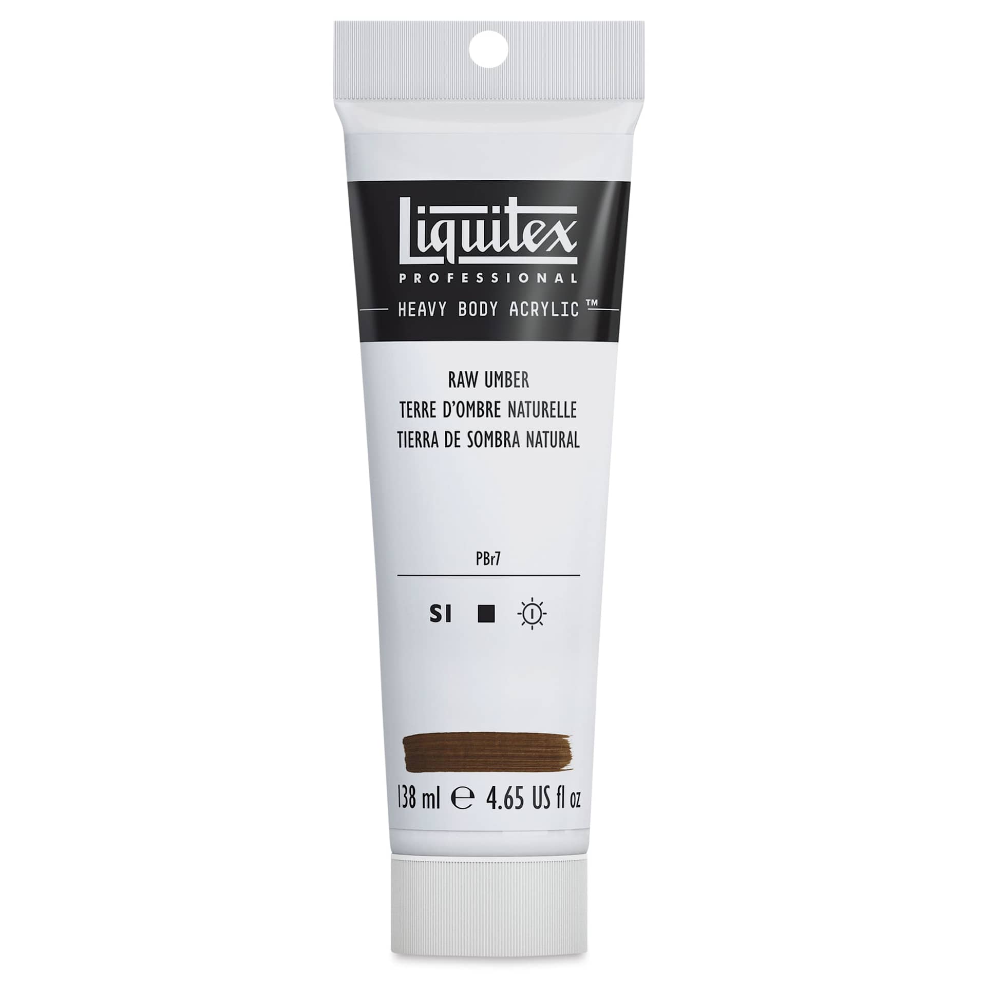Liquitex Heavy Body Artist Acrylics - Raw Umber, 4.65 oz Tube
