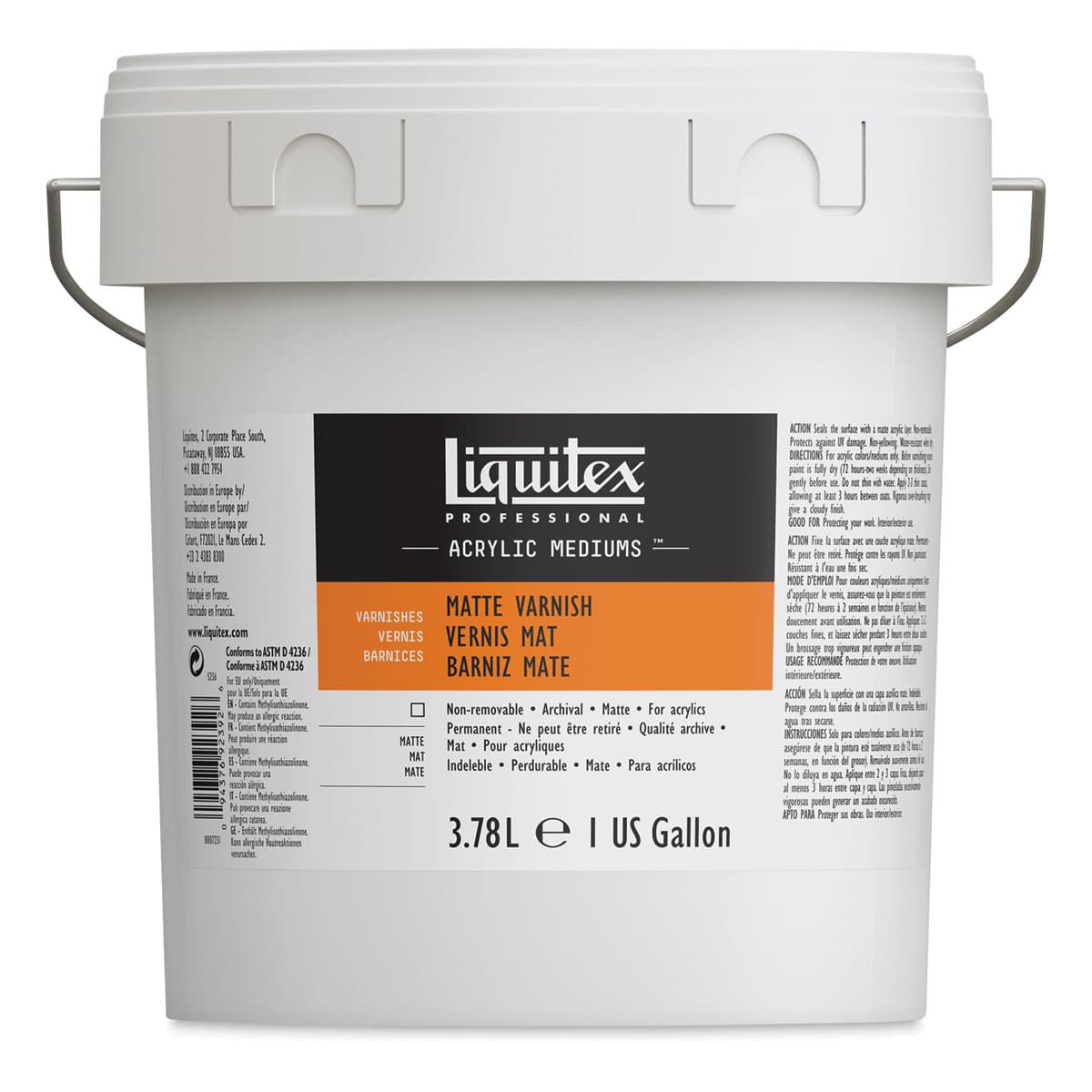 Liquitex Acrylic Varnish - Matte, Gallon