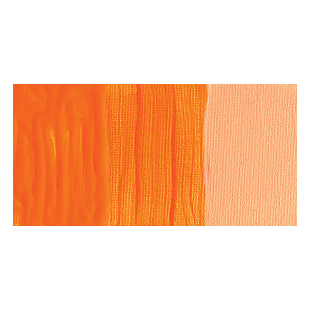 Golden Heavy Body Artist Acrylic Paint - Fluorescent Orange Yellow swatch