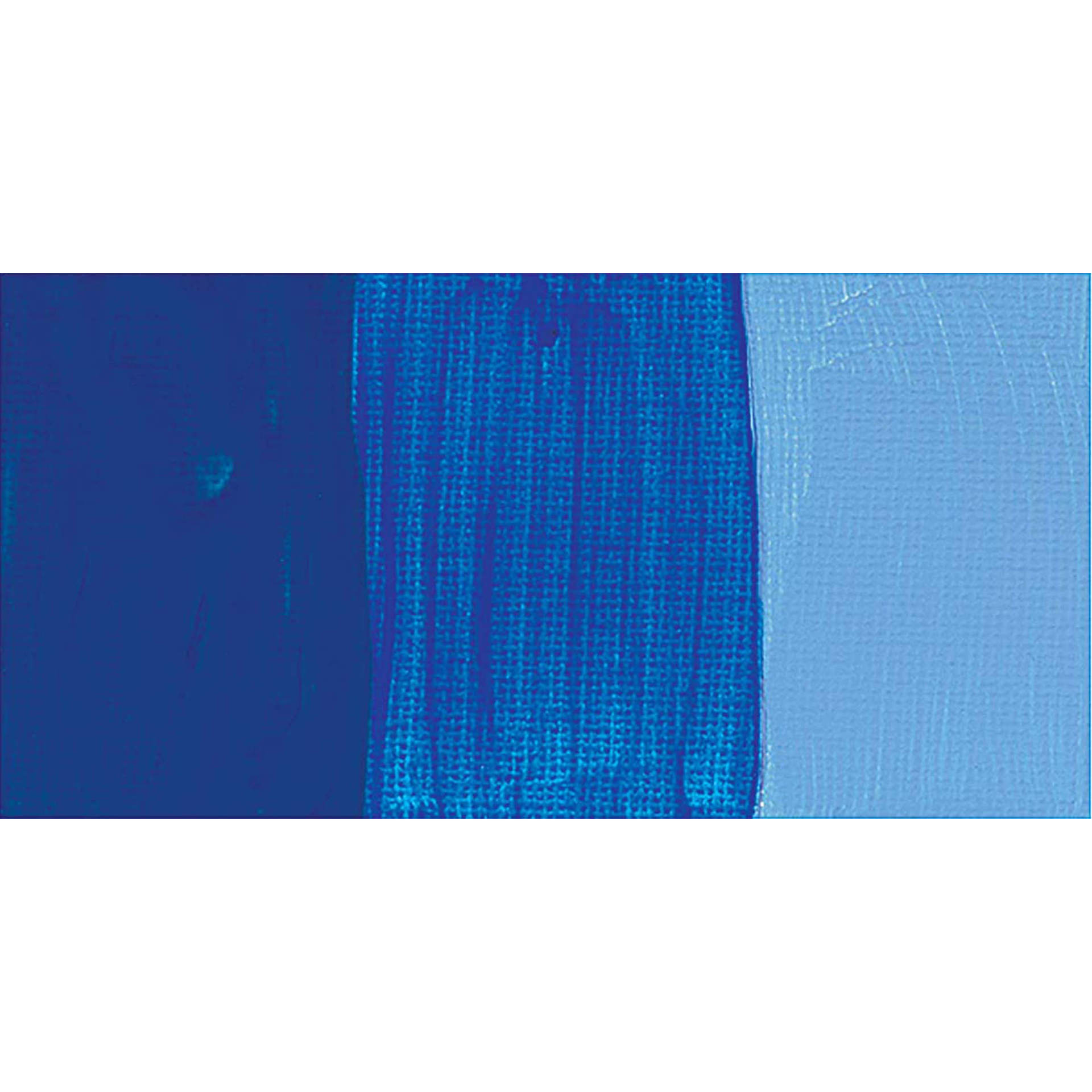 Golden Heavy Body Artist Acrylic - Fluorescent Blue, 32 oz Swatch