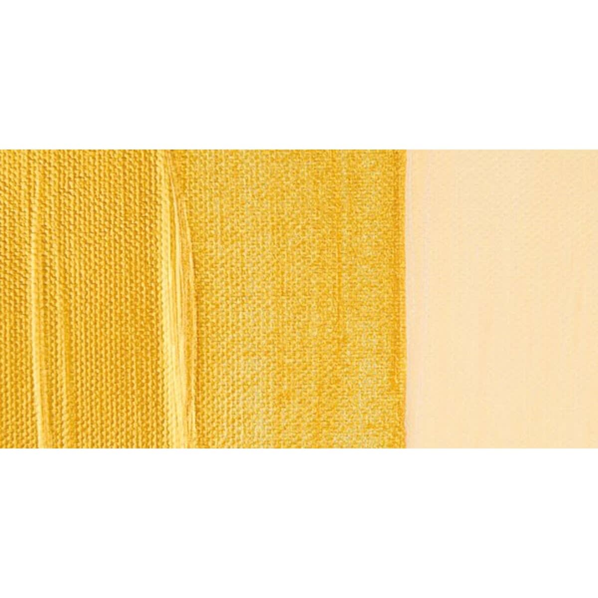 Golden Heavy Body Artist Acrylic Paint - Iridescent Bright Gold (Fine) * swatch