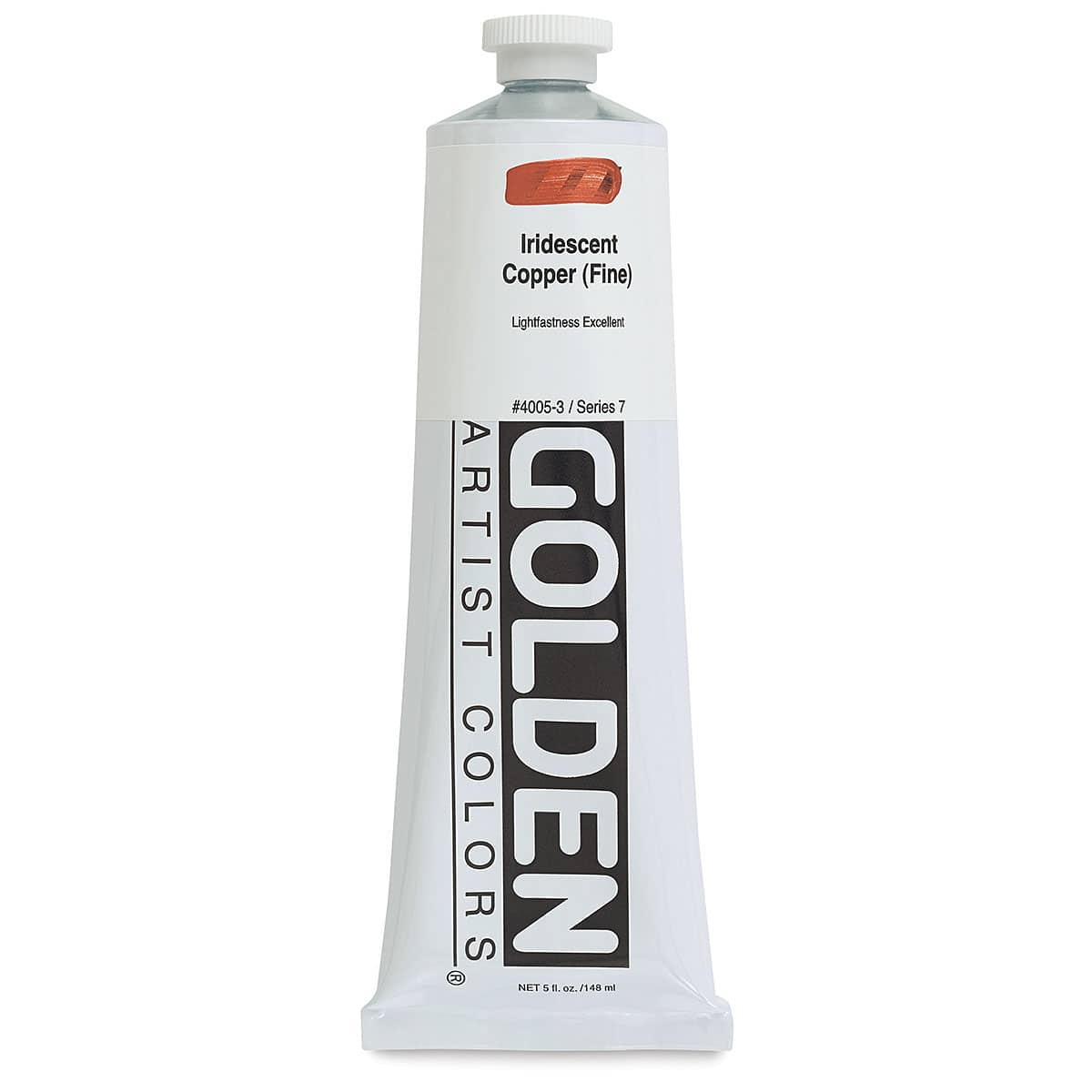 Golden Heavy Body Artist Acrylics - Iridescent Copper (Fine), 5 oz tube
