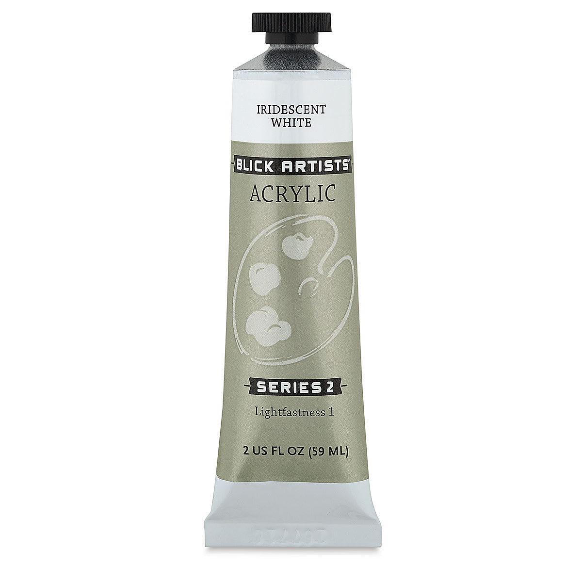 Blick Artists' Acrylic - Iridescent White, 2 oz tube