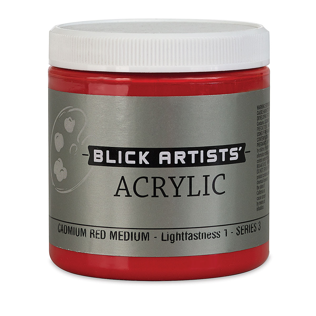 Blick Artists' Acrylic - Cadmium Red Medium, 8 oz jar