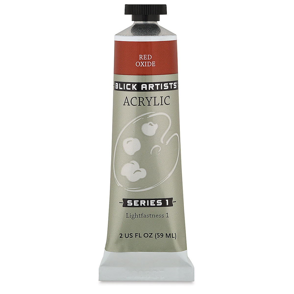 Blick Artists' Acrylic - Red Oxide, 2 oz tube