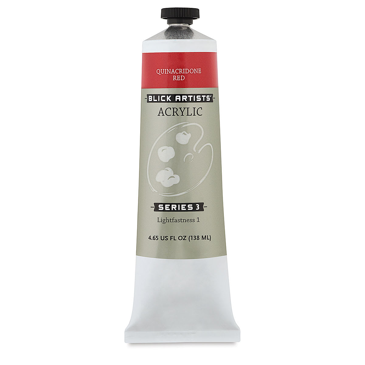 Blick Artists' Acrylic - Quinacridone Red, 4.65 oz tube