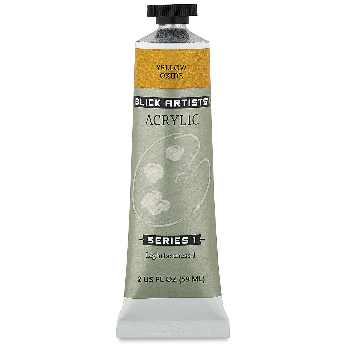 Blick Artists' Acrylic - Yellow Oxide, 2 oz tube