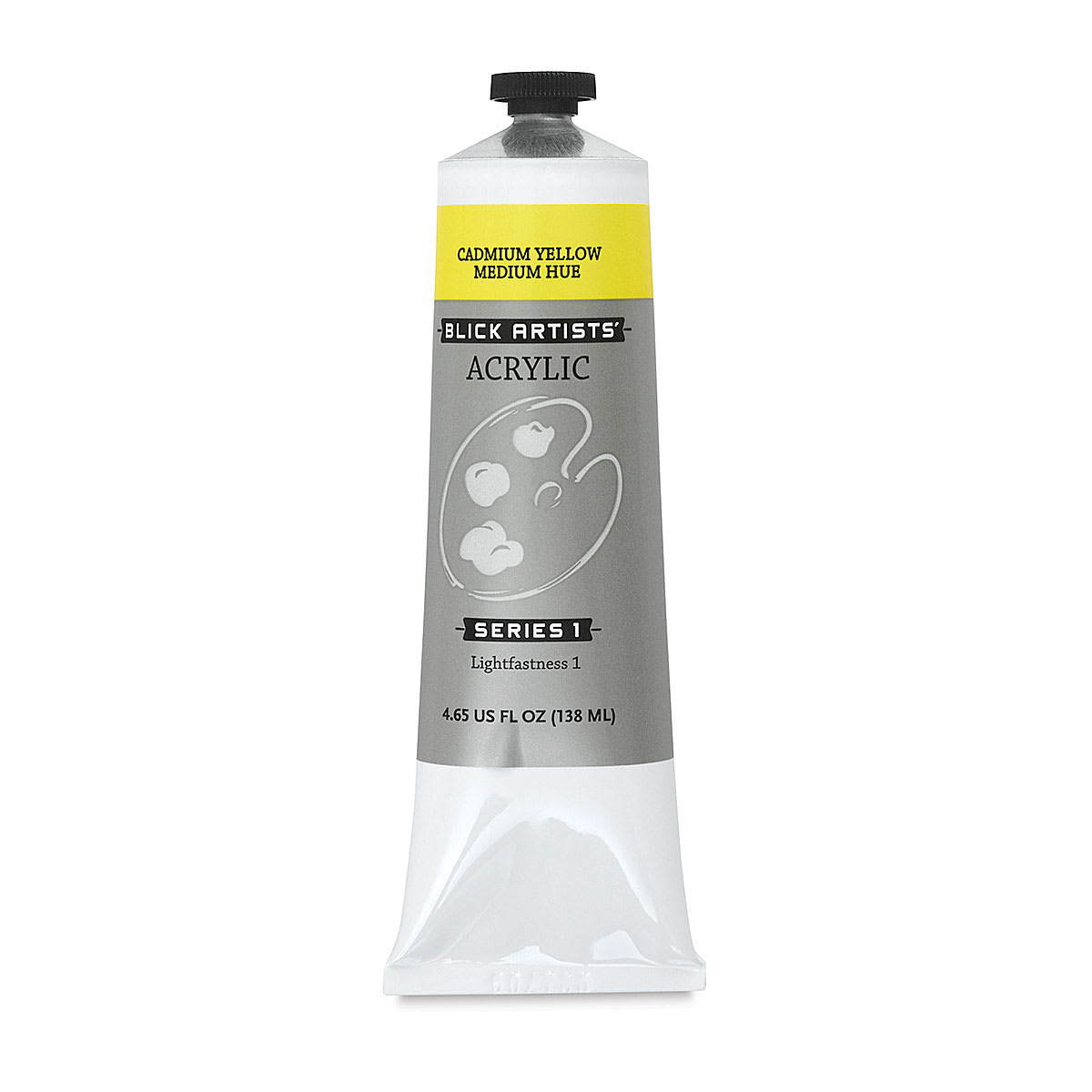 Blick Artists' Acrylic - Cadmium Yellow Medium Hue, 4.65 oz tube