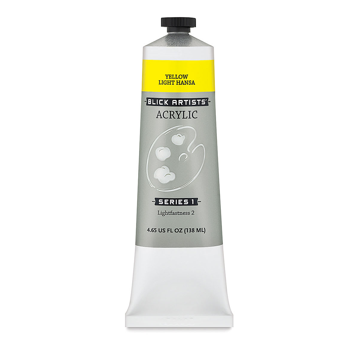 Blick Artists' Acrylic - Yellow Light Hansa, 4.65 oz tube