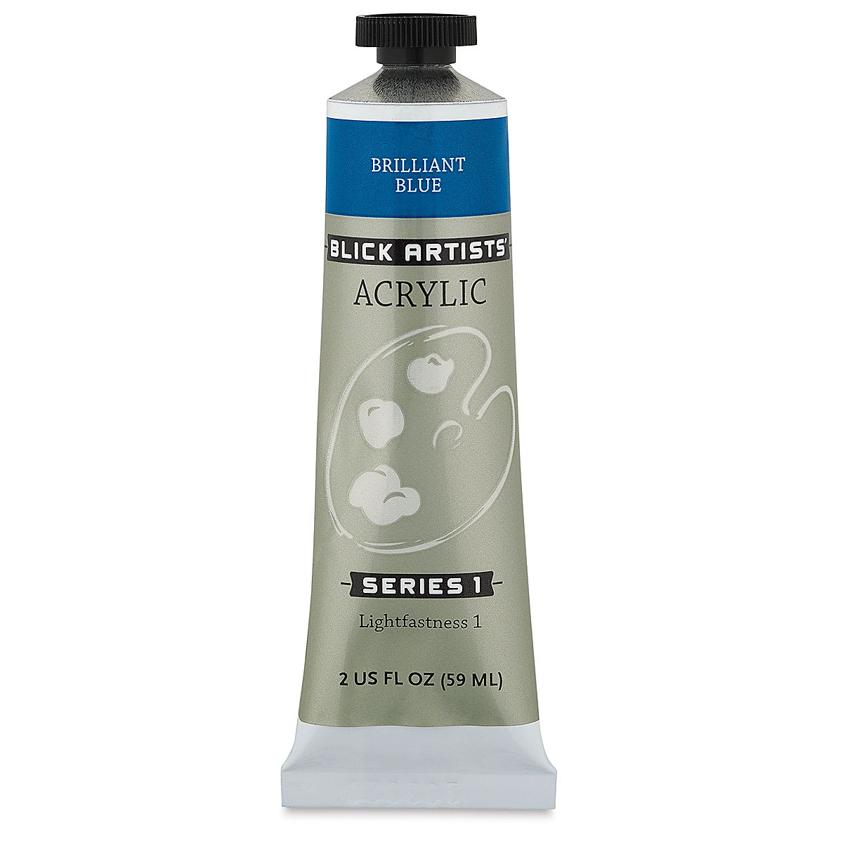 Blick Artists' Acrylic - Brilliant Blue, 2 oz tube