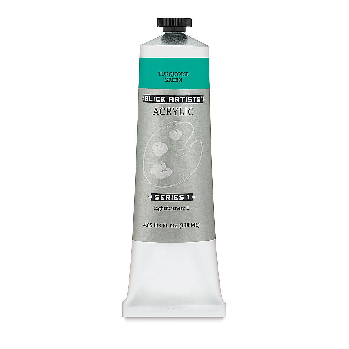 Blick Artists' Acrylic - Turquoise Green, 4.65 oz tube