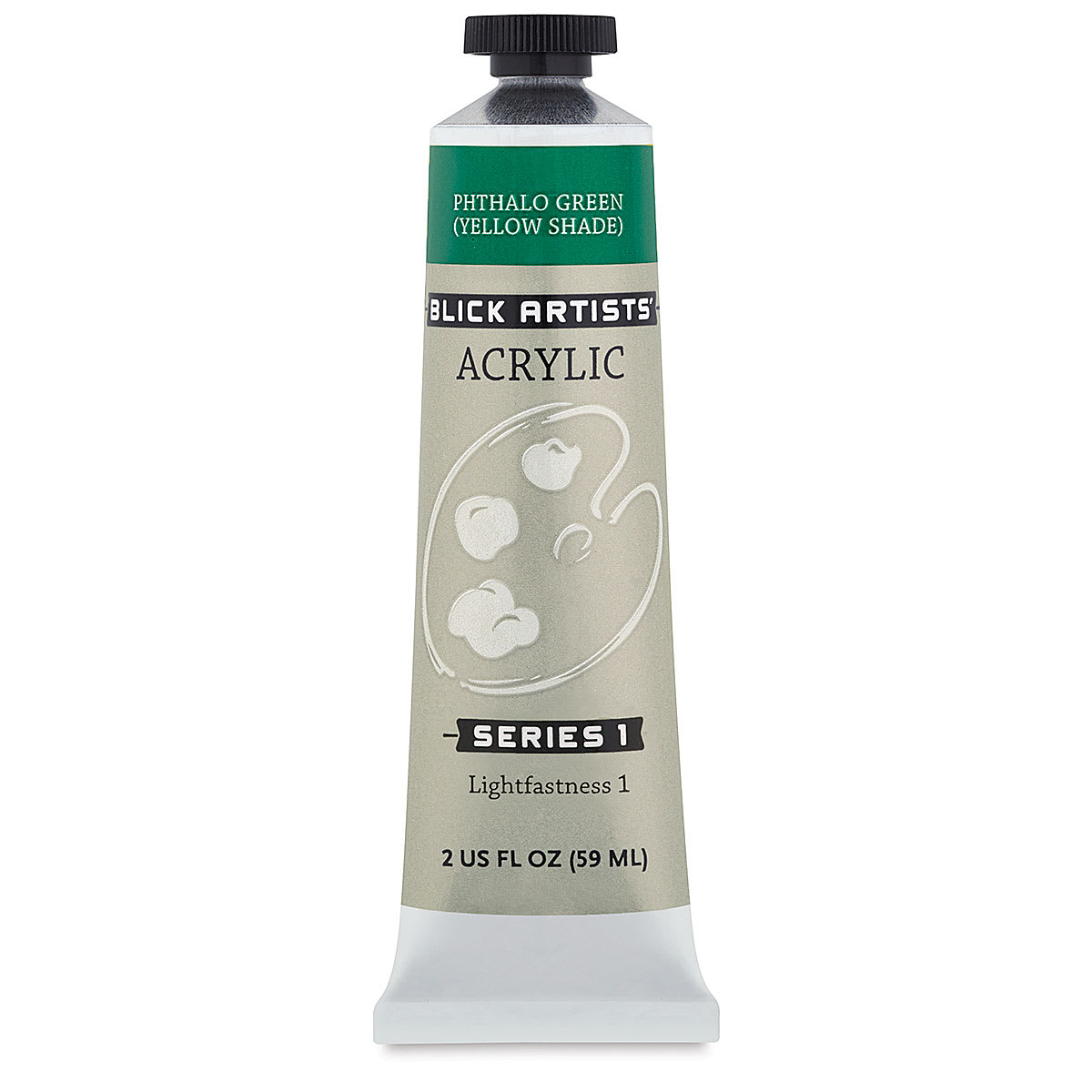 Blick Artists' Acrylic - Phthalo Green Yellow Shade, 2 oz tube