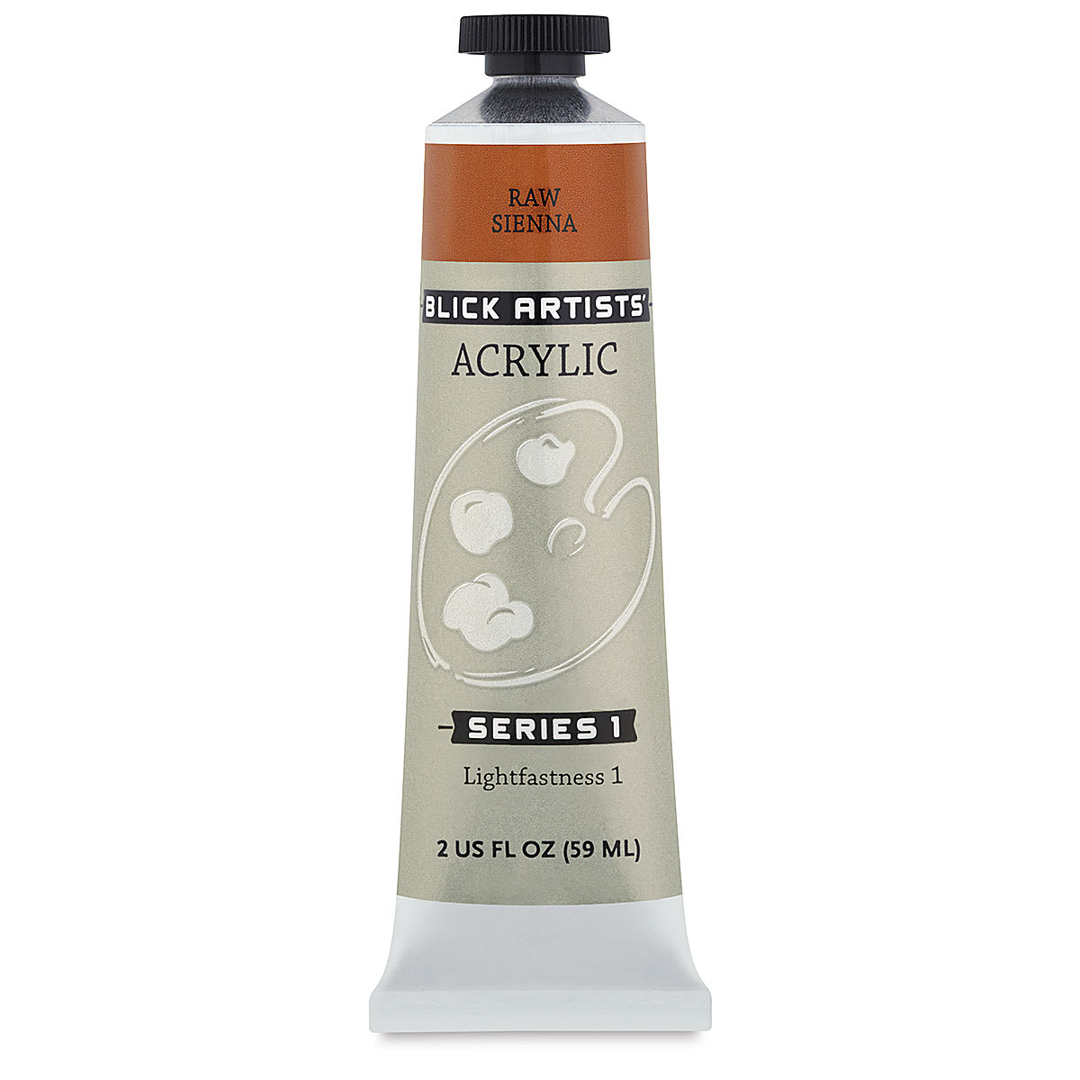 Blick Artists' Acrylic - Raw Sienna, 2 oz tube