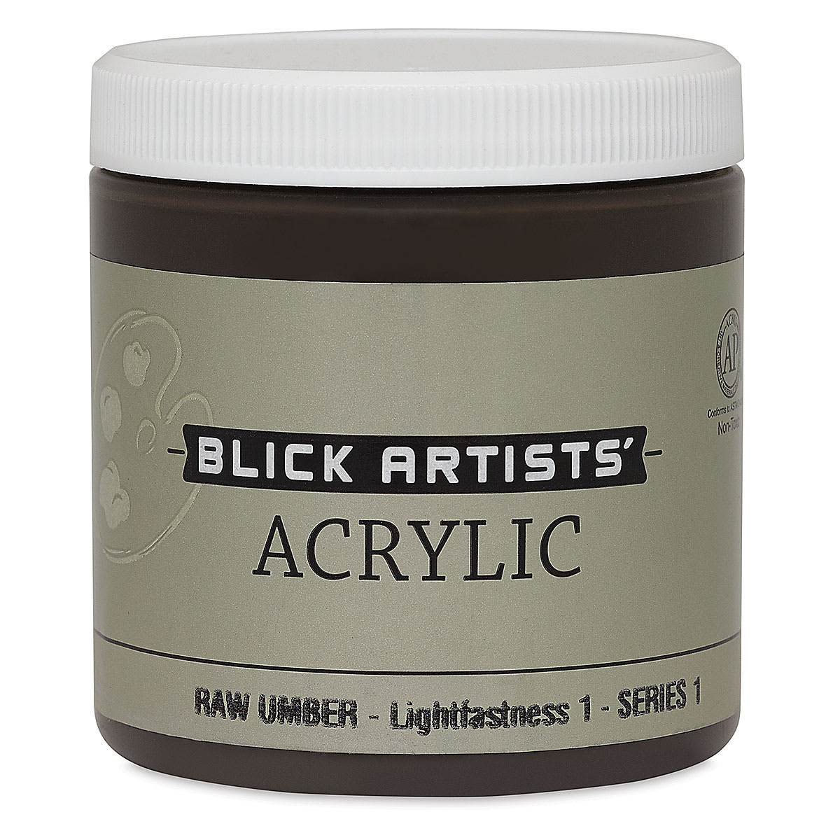 Blick Artists' Acrylic - Raw Umber, 8 oz jar